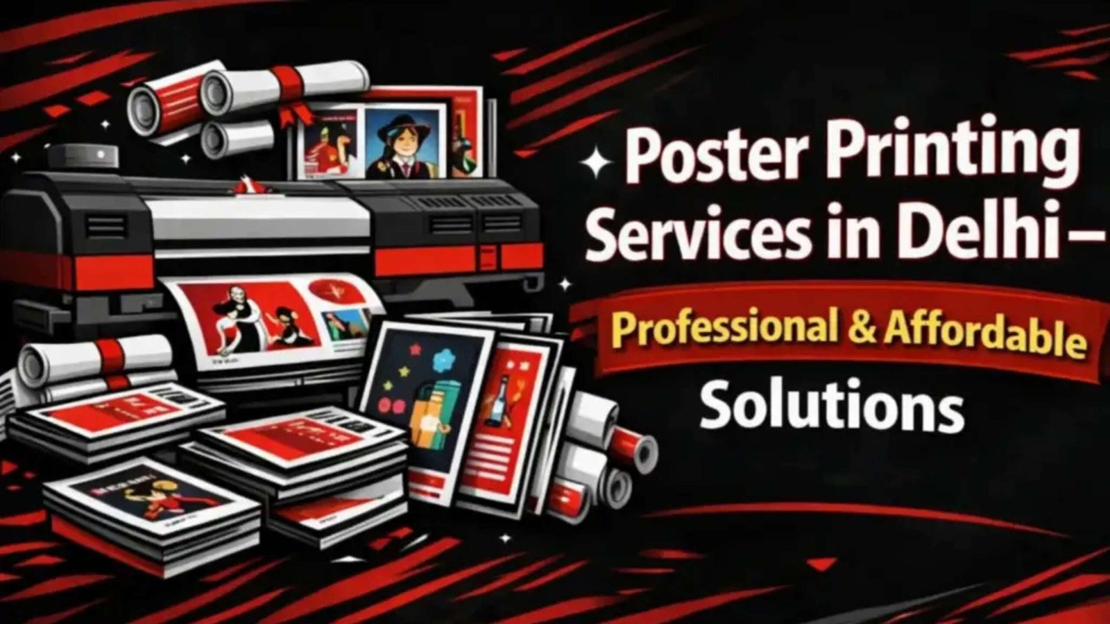 poster printing services in Delhi