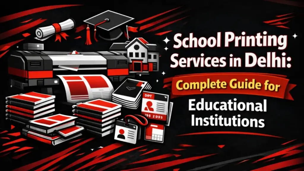 School Printing Services In Delhi