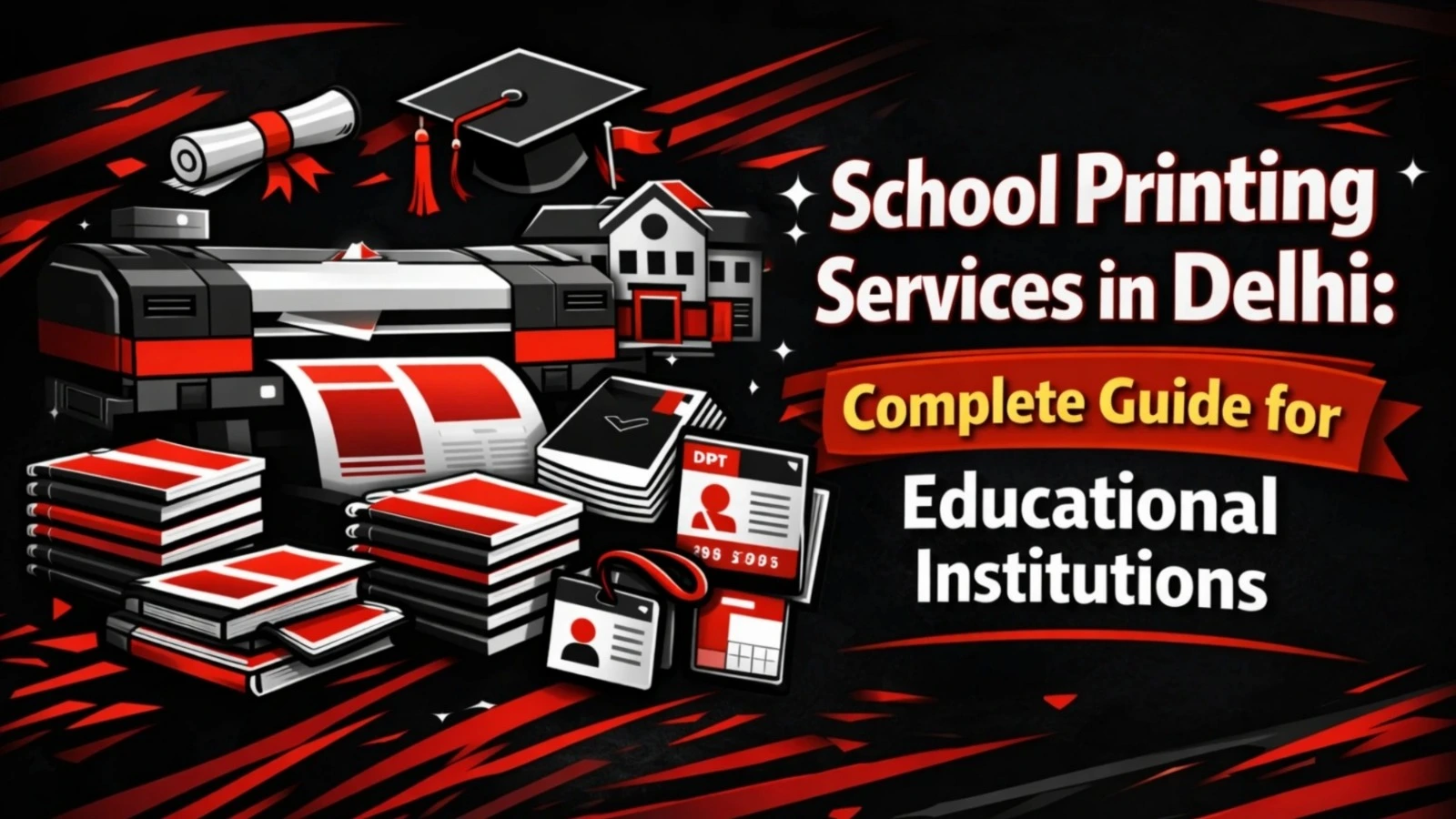 School Printing Services In Delhi