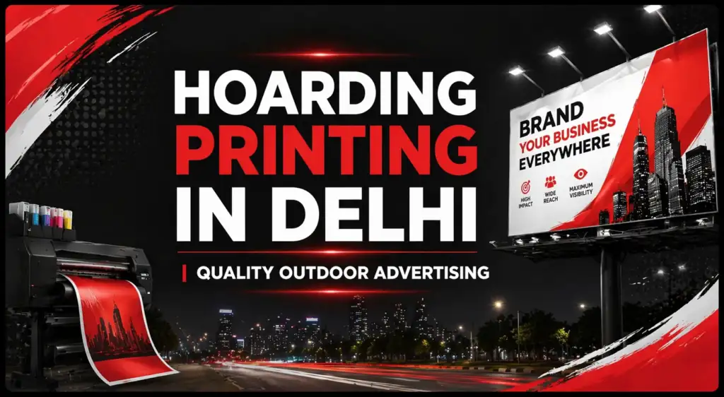 Hoarding Printing services in Delhi