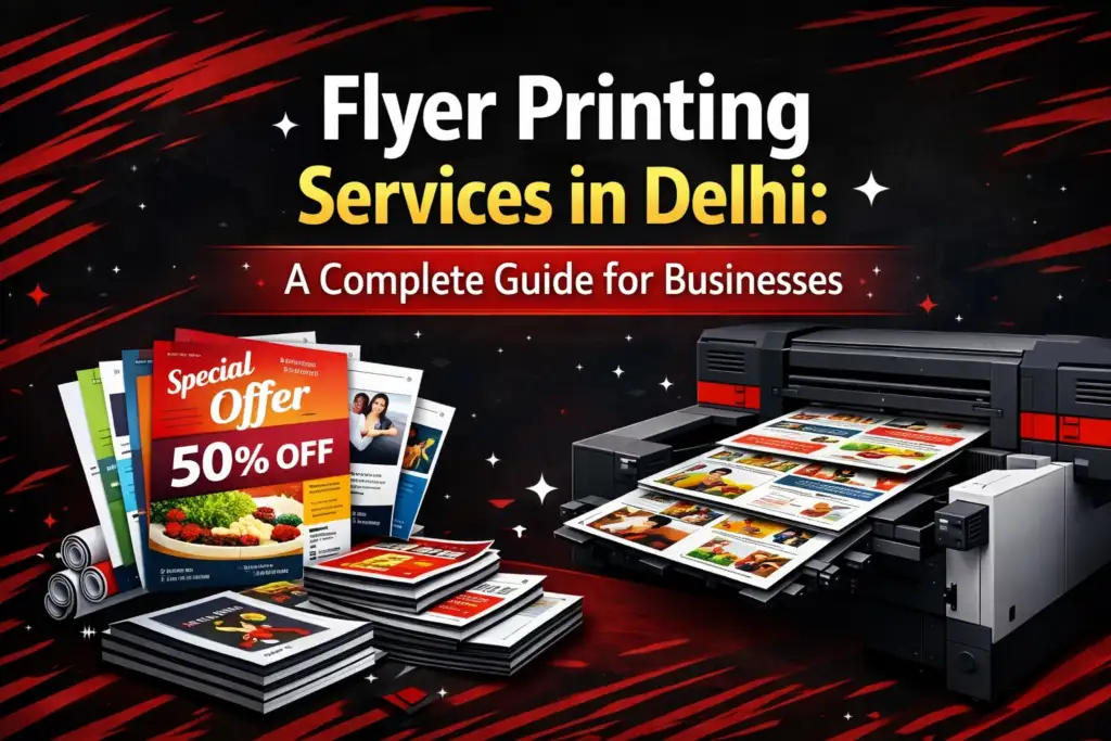 Flyer Printing Services in Delhi | High-Quality & Affordable