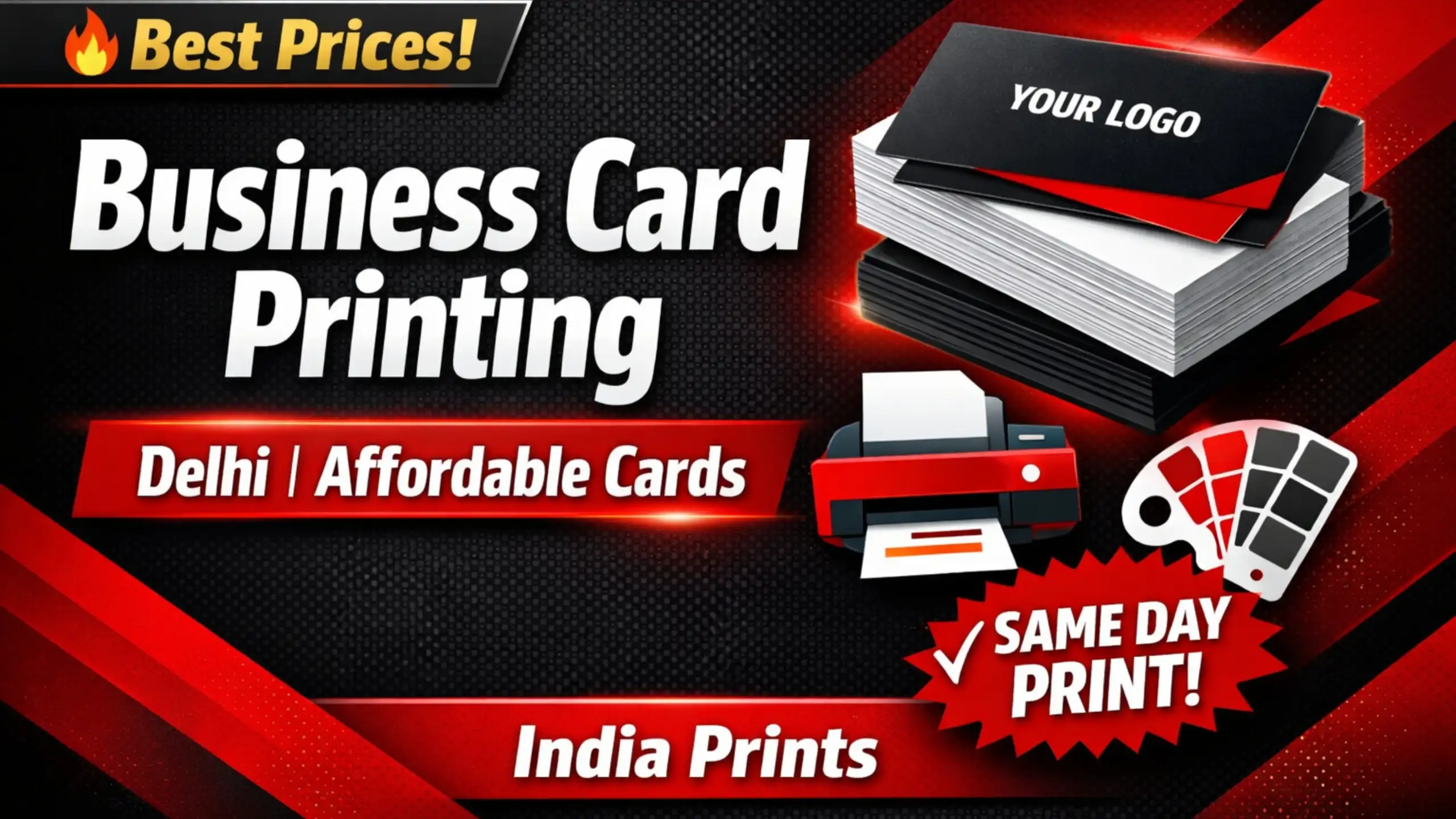 business card printing in Delhi
